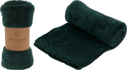COPERTA PLAID PILE 125X150CM VERDE SCURO