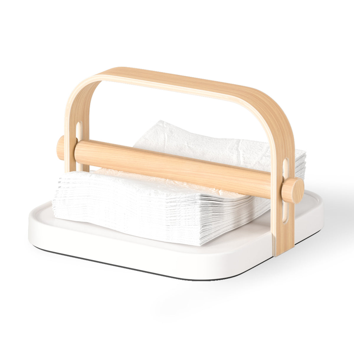 Portatovaglioli Bellwood 20cm Bianco Naturale UMBRA