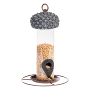 DISPENSER GRANAGLIE E SEMI CON TETTO A FORMA DI GHIANDA