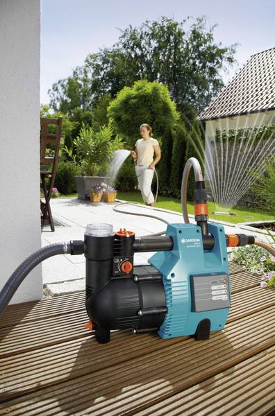 POMPA A PRESSIONE ELETTRONICA CLASSICA 4000/4 ELECTRONIC PLUS GARDENA