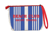 Trousse da Viaggio Beach Club 20x14,5x7 cm Blu Jeans e Rosso Kitz 2