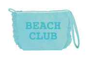 Trousse Beach Club 20x14,5x7 cm Azzurro Marinette Off White