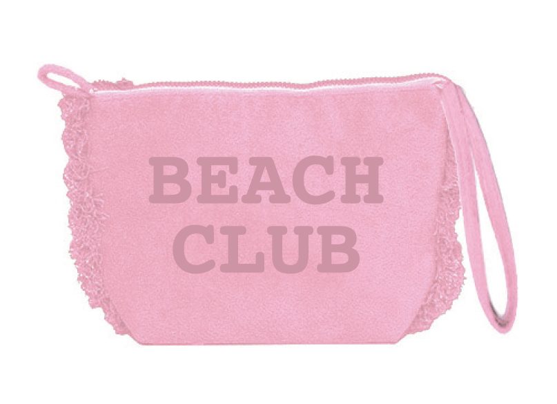 Trousse Beauty Case BEACH CLUB 20x14.5x7 cm Rosa Kitz