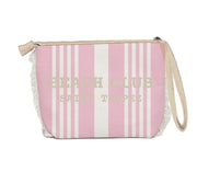 Trousse Beach Club 20x14,5x7 cm Rosa Bianco Kit2