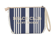 Trousse 20x14,5x7 cm Blu Jeans e Bianco Marinette Off White