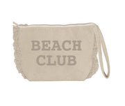 Trousse Pochette Beach Club 20x14.5x7 cm Beige Kitz