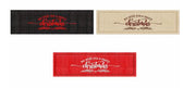 Zerbino Natalizio Flosnow 25X70cm Nero Peraga Christmas