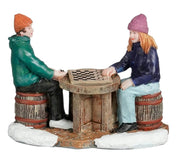 Playing Checker - Luville