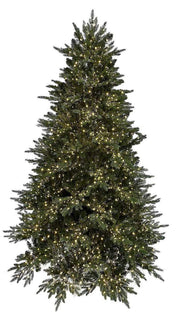 Albero di Natale 210cm Luci 4000 LED Calde Poly Majestic Prelit