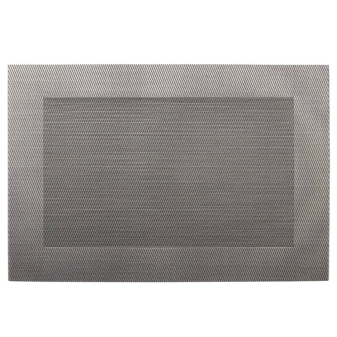 Tovaglietta Americana Bordo Largo 45x30cm Grigio LIVELLARA