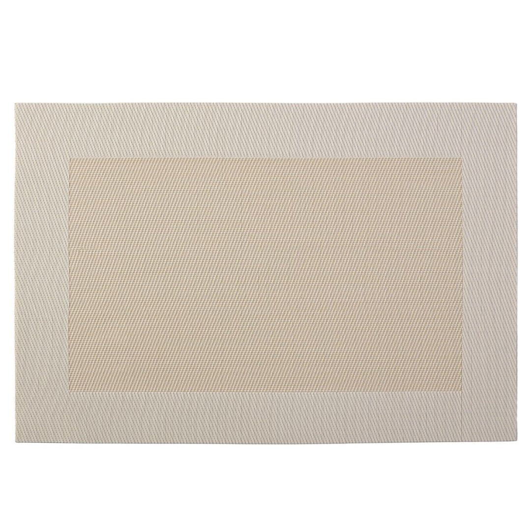Tovaglietta Americana Wide Border 45x30cm Beige LIVELLARA