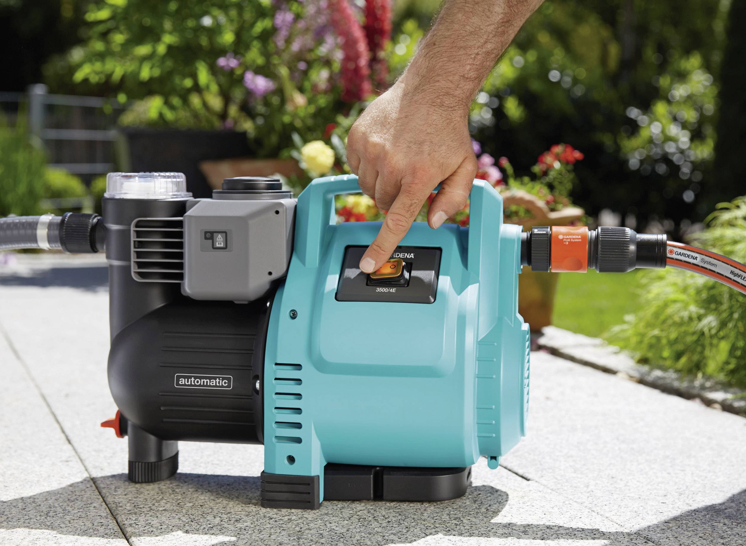 POMPA AUTOMATICA 3500/4E PER CASA E GIARDINO GARDENA