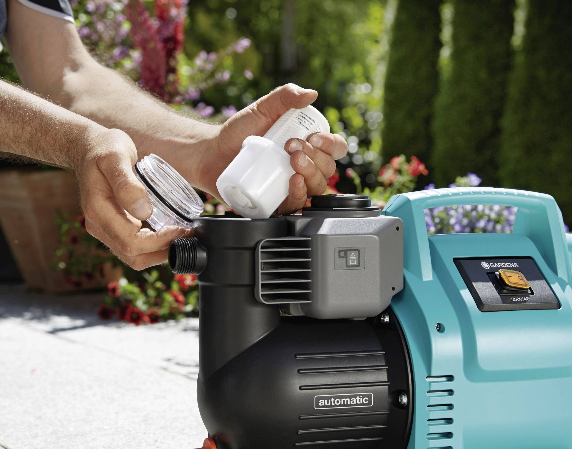 POMPA AUTOMATICA 3500/4E PER CASA E GIARDINO GARDENA