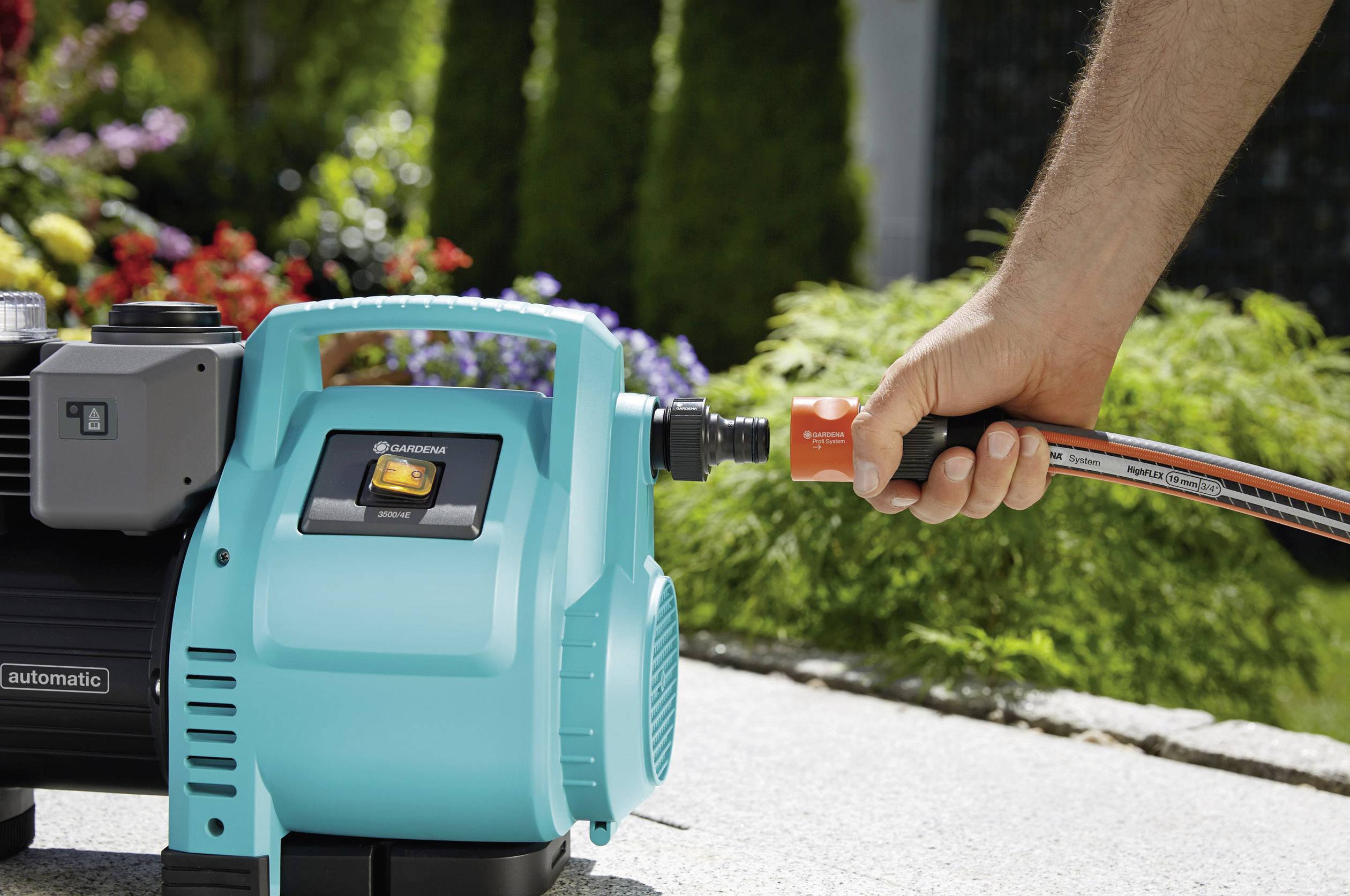 POMPA AUTOMATICA 3500/4E PER CASA E GIARDINO GARDENA