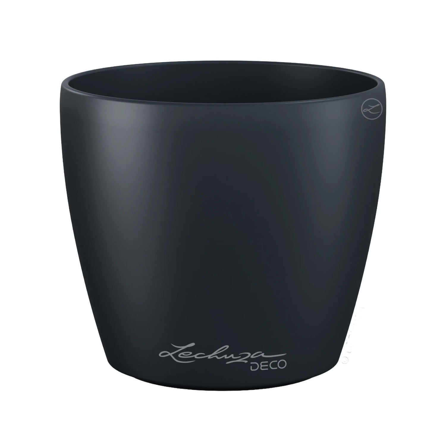 Vaso Classico "Deco 35" D34.5 H32.5CM Grigio Ardesia Opaco LECHUZA