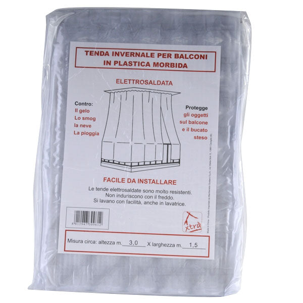 TENDA BALCONE PVC BIANCA 300x300  XTRA