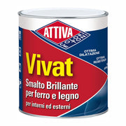 SMALTO SINTETICO 0,750 105 BIANCO SAT.VIVAT ATTIVA