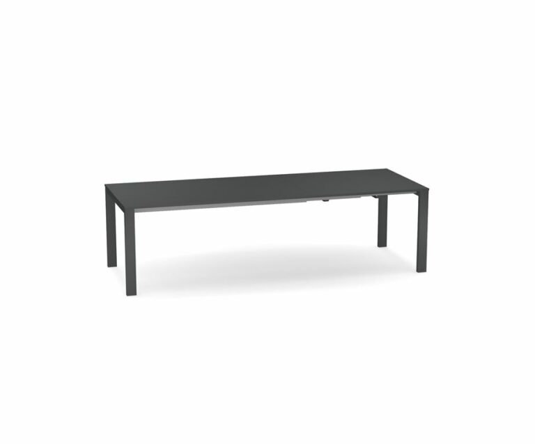 TAVOLO ROUND ALLUNGABILE 6+4 POSTI - GRIGIO FERRO ANTICO