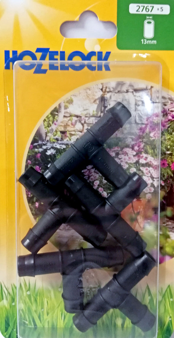 CONNETTORE A T PER TUBO DA 13 MM