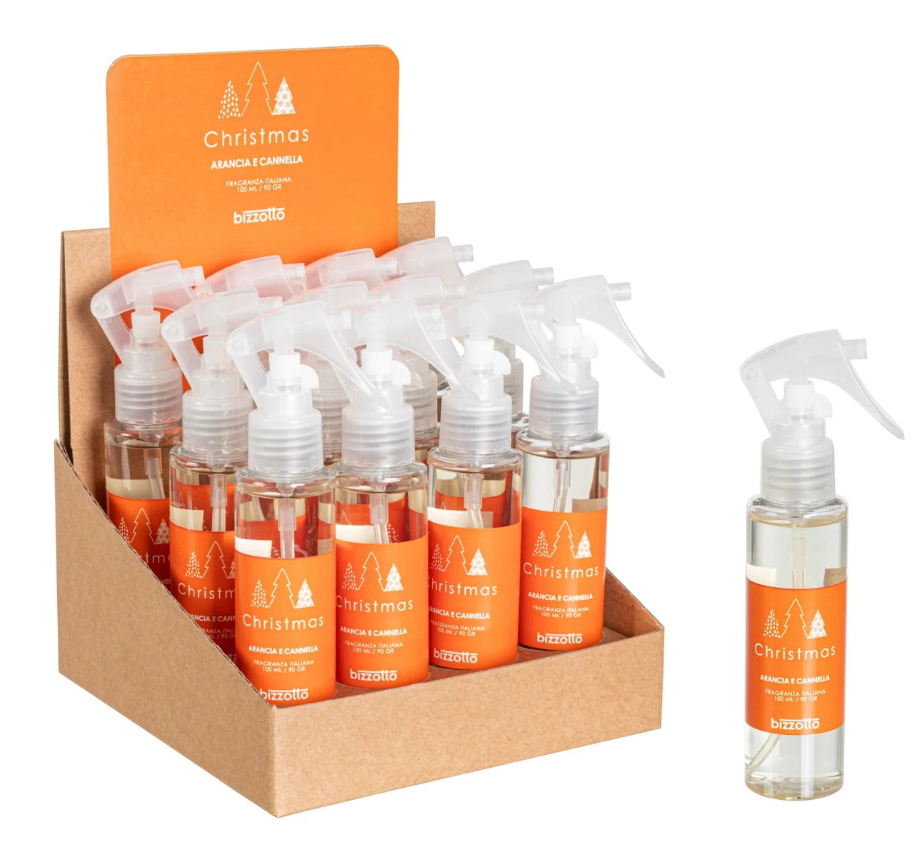 PROFUMO PER AMBIENTI ARANCIA E CANNELLA, 100ML