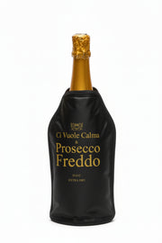 Glacette Raffredda Bottiglie H 23 cm Stampa Prosecco Nero PIU FORTY