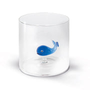 Bicchiere Vetro Borosilicato 250 ml Balena Blu WD LIFESTYLE