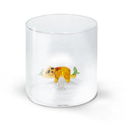 Bicchiere in Vetro Borosilicato 250 ml Decoro Bradipo WD LIFESTYLE