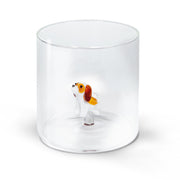 Bicchiere in Vetro Borosilicato 250 ml Decoro Cavalier King WD LIFESTYLE