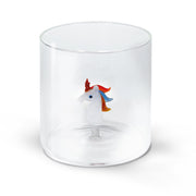 Bicchiere Vetro Borosilicato 250 ml Decoro Unicorno WD LIFESTYLE