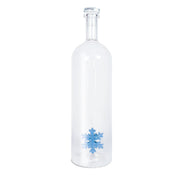 Bottiglia in Vetro con Tappo Fiocco di Neve Natale 1.2L WD Lifestyle