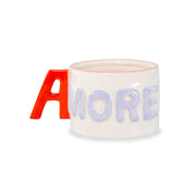 Tazza Colazione Amore 440 ml Rosso Viola WD LIFESTYLE