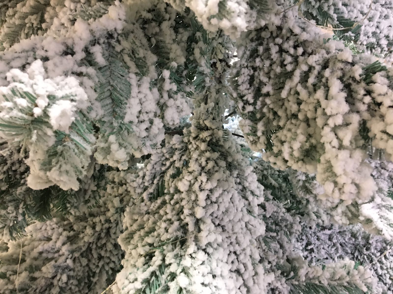 ALBERO DI NATALE 180CM VERDE INNEVATISSIMO FOLTO