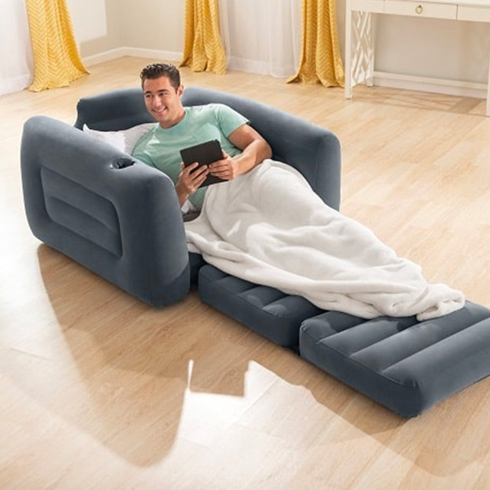 PULL-OUT POLTRONA LETTO GONFIABILE 117X224X66CM
