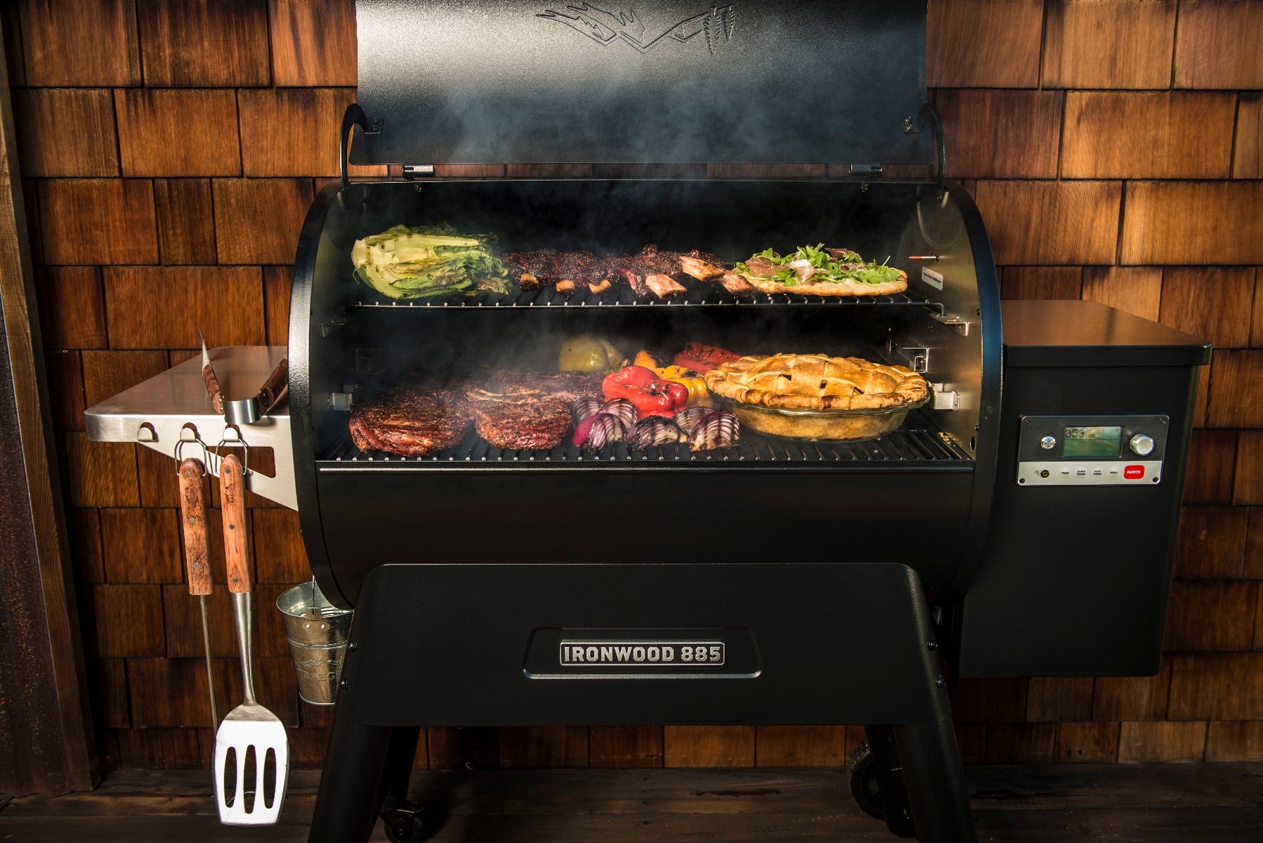 BARBECUE A PELLET IRONWOOD 885