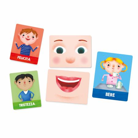 FLASHCARDS MONTESSORI EMOZIONI E AZIONI
