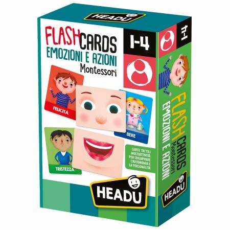 FLASHCARDS MONTESSORI EMOZIONI E AZIONI