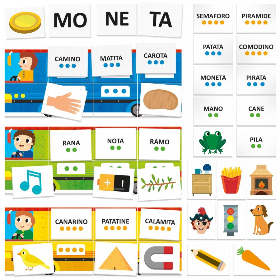 GIOCO SILLABANDO PER BAMBINI 3-6