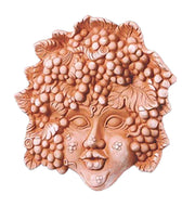 DECORAZIONE BACCO 35CM IN TERRACOTTA