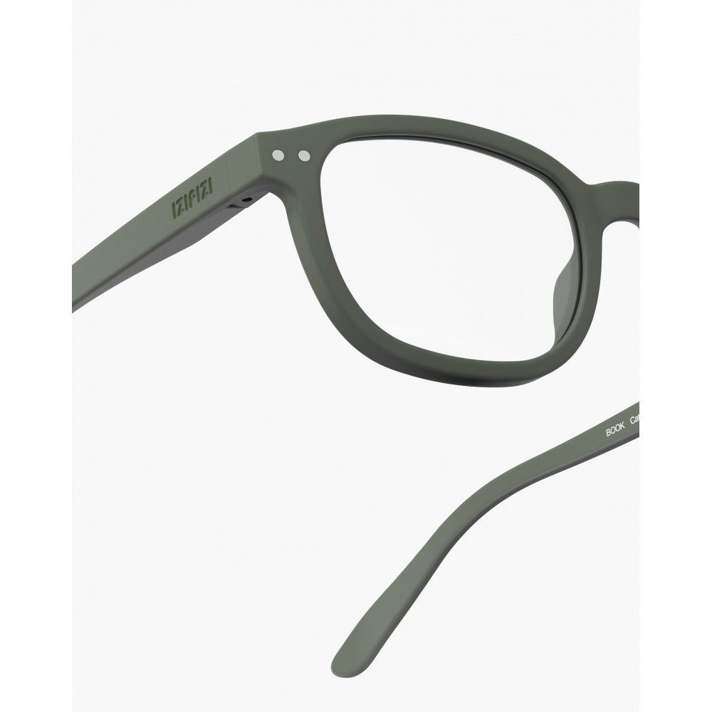 Occhiali da Lettura Book Verde Cachi +1.5 IZIPIZI - immagine 3
