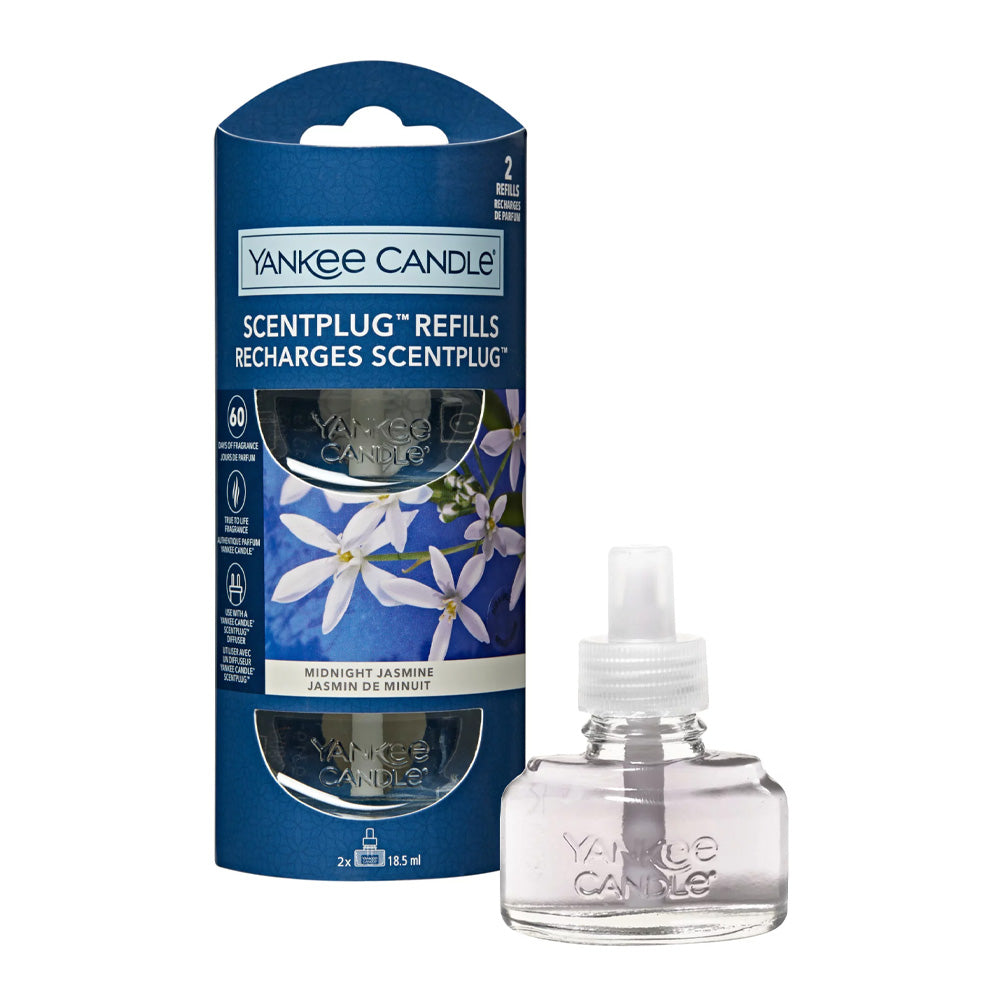 RICARICA PER DIFFUSORI DI FRAGRANZA ELETTRICI SCENTPLUG MIDNIGHT JASMINE 2 PEZZI