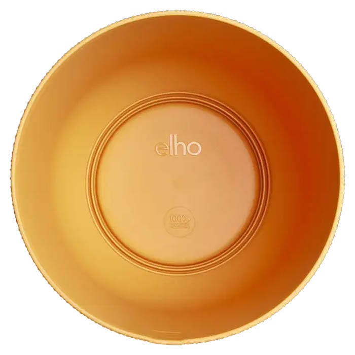 VASO JAZZ ROUND Ø26XH24CM GIALLO AMBRA