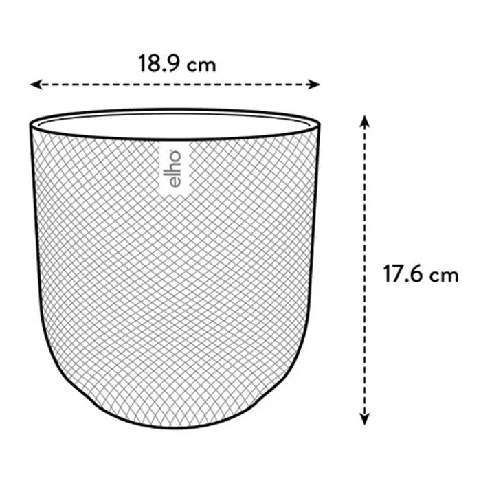 VASO JAZZ ROUND Ø19XH18CM LILLA