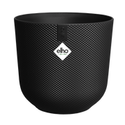 Vaso Jazz Round Mini D 11 x h 10 cm Nero ELHO