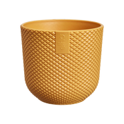 Vaso Jazz Round Mini D 7 x H 7 cm Giallo Ambra ELHO