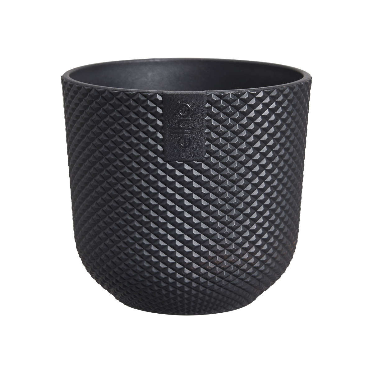 Vaso Jazz Round Mini D 7 x H 7 cm Nero ELHO