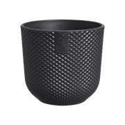 Vaso Jazz Round Mini D 7 x H 7 cm Nero ELHO