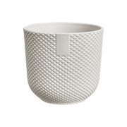 Vaso Jazz Round Mini D 7 x H 7 cm Silky White ELHO