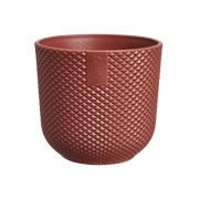 Vaso Jazz Round Mini D 7 x H 7 cm Rosso Toscano ELHO