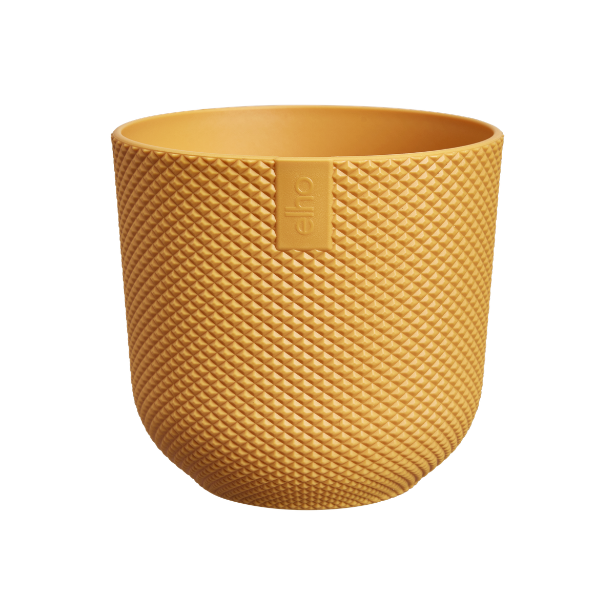 Vaso Jazz Round Mini D 11 x H 10 cm Giallo Ambra ELHO