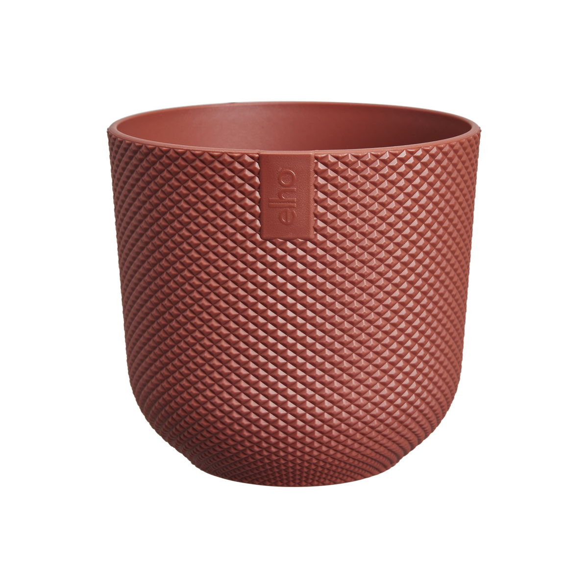 Vaso Jazz Round Mini D 9 x H 9 cm rosso toscano ELHO
